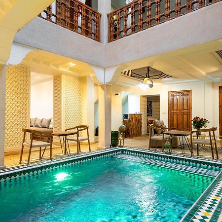 Riad La Croix Berbere Deluxe Marrakesh Bagian luar foto