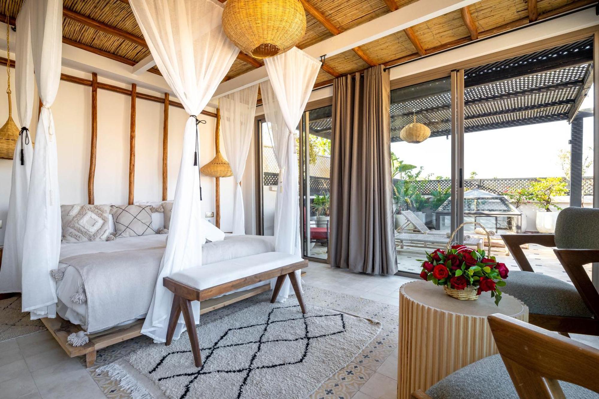 Riad La Croix Berbere Deluxe Marrakesh Bagian luar foto