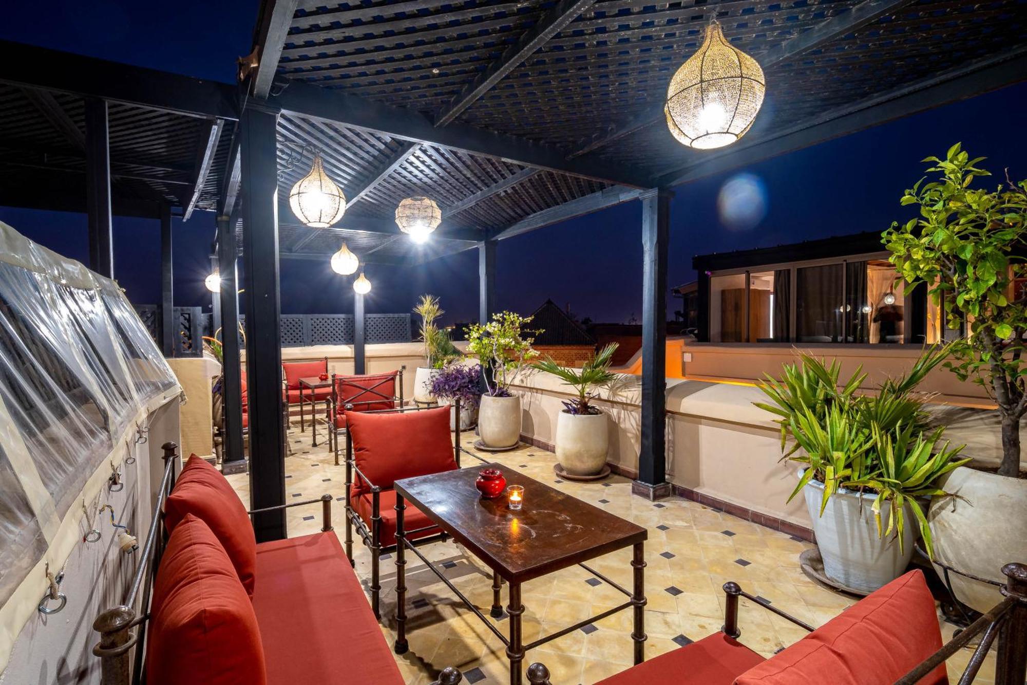 Riad La Croix Berbere Deluxe Marrakesh Bagian luar foto