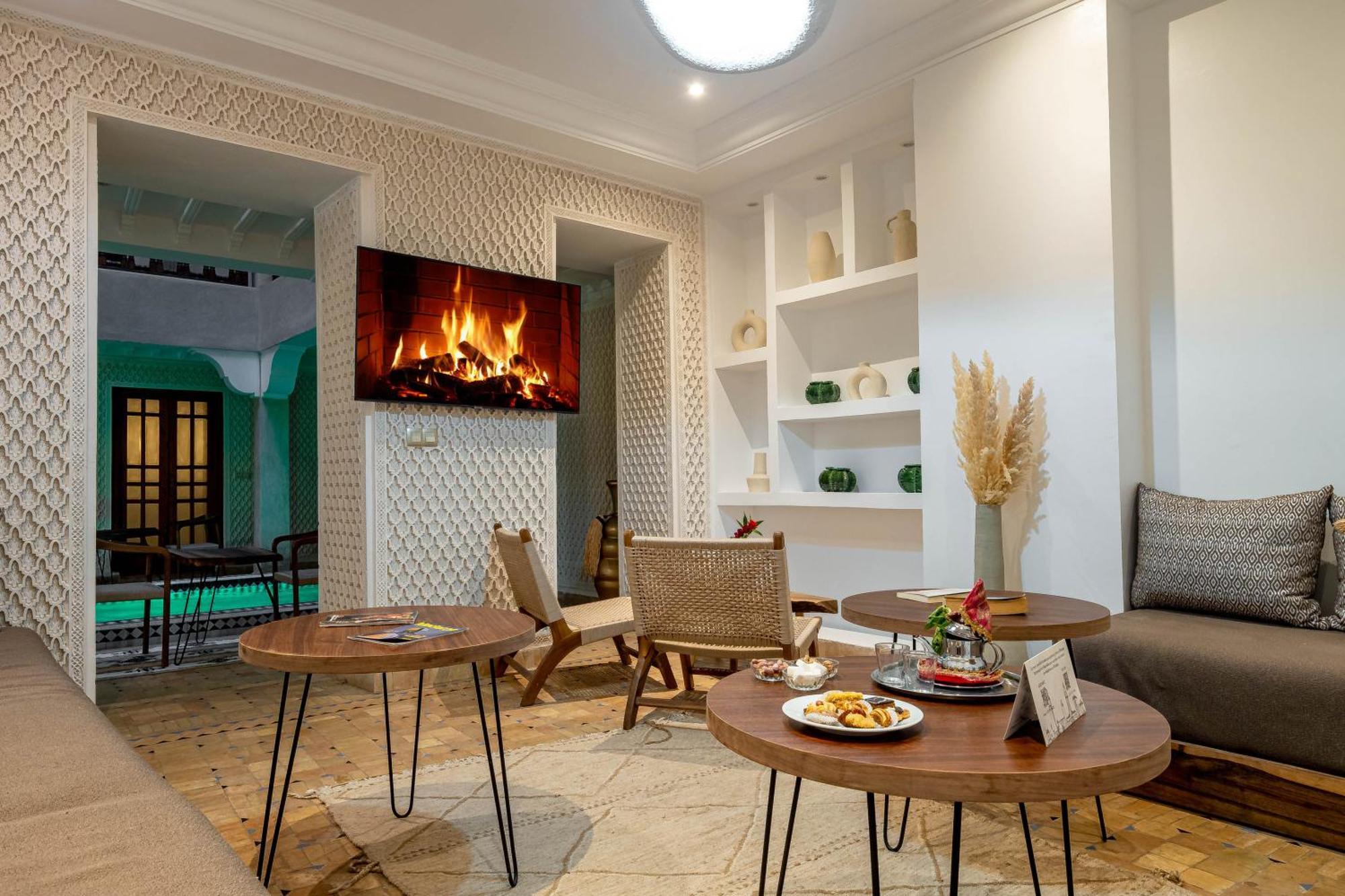 Riad La Croix Berbere Deluxe Marrakesh Bagian luar foto