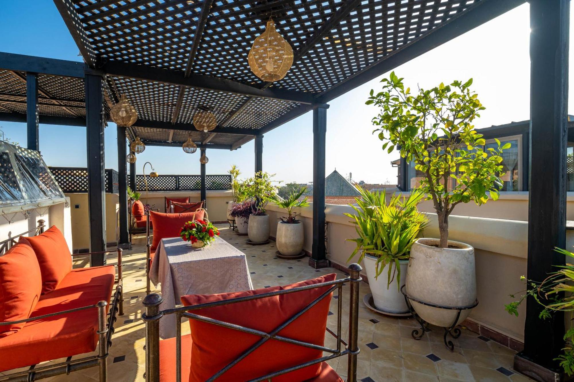 Riad La Croix Berbere Deluxe Marrakesh Bagian luar foto