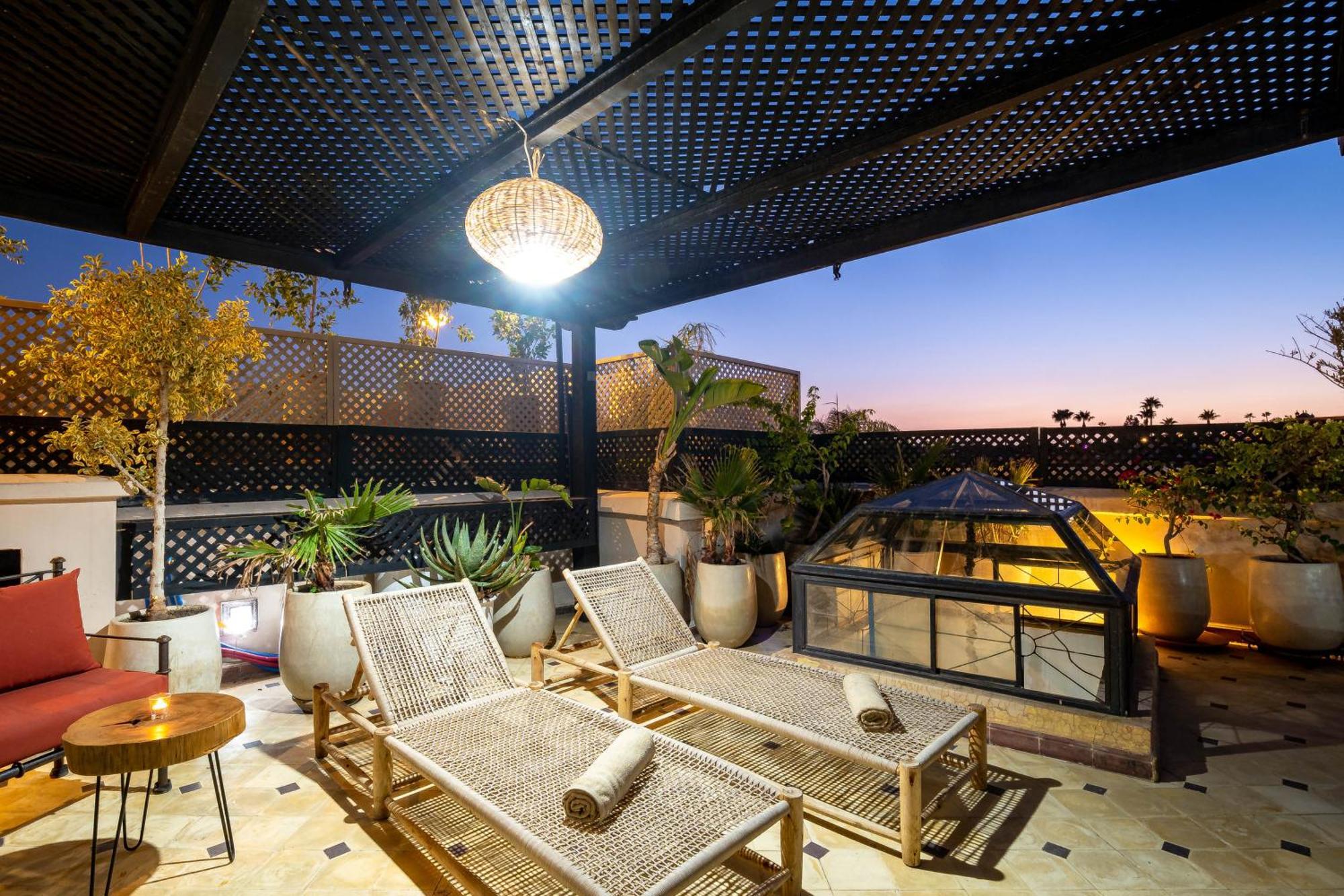 Riad La Croix Berbere Deluxe Marrakesh Bagian luar foto