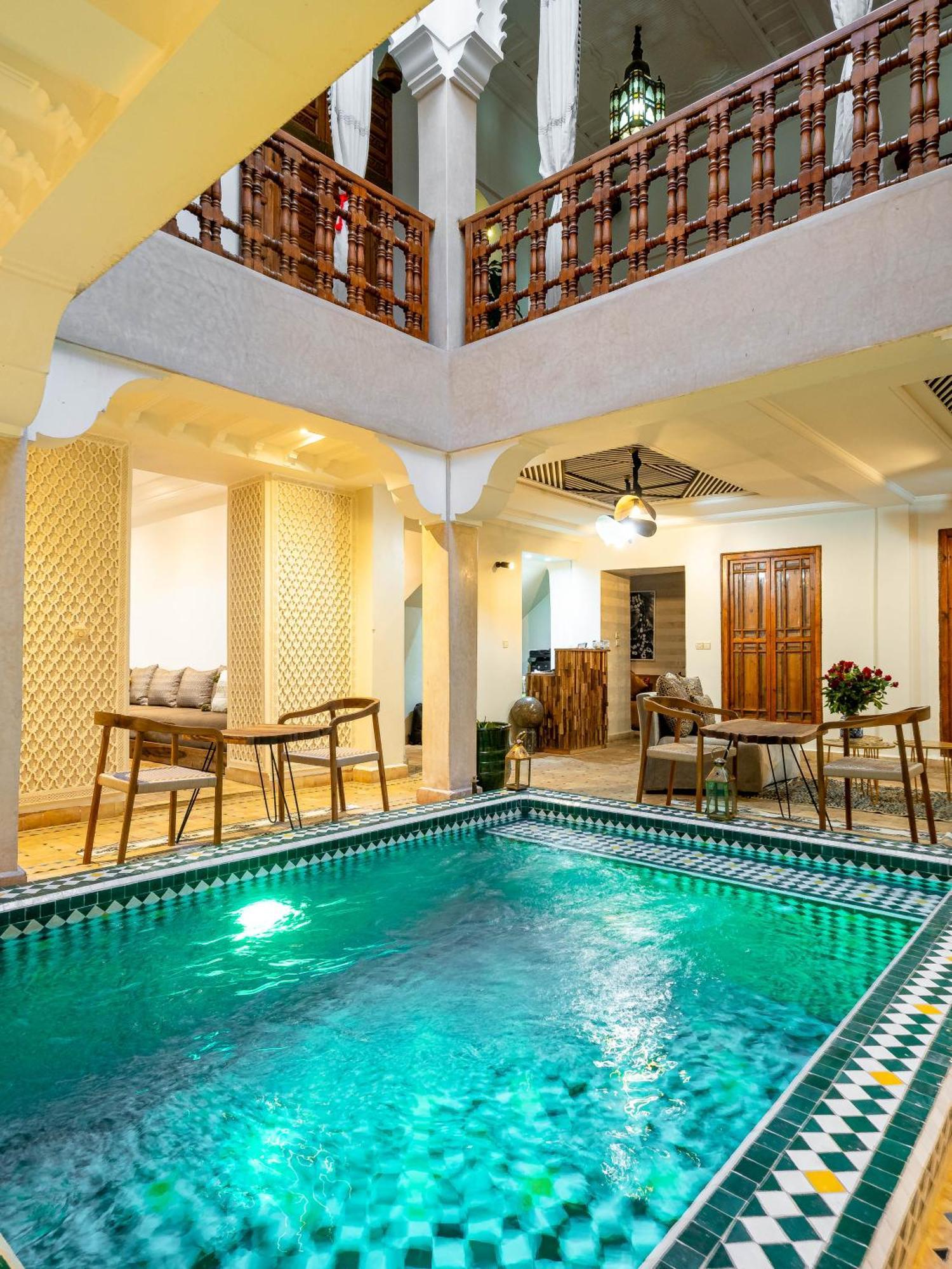 Riad La Croix Berbere Deluxe Marrakesh Bagian luar foto