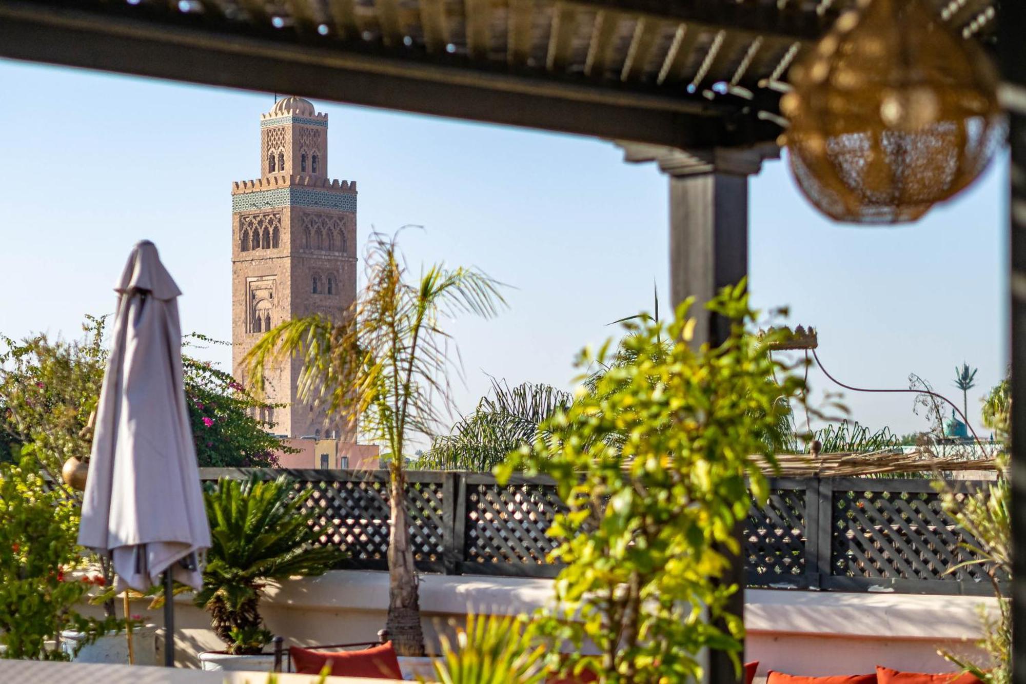 Riad La Croix Berbere Deluxe Marrakesh Bagian luar foto