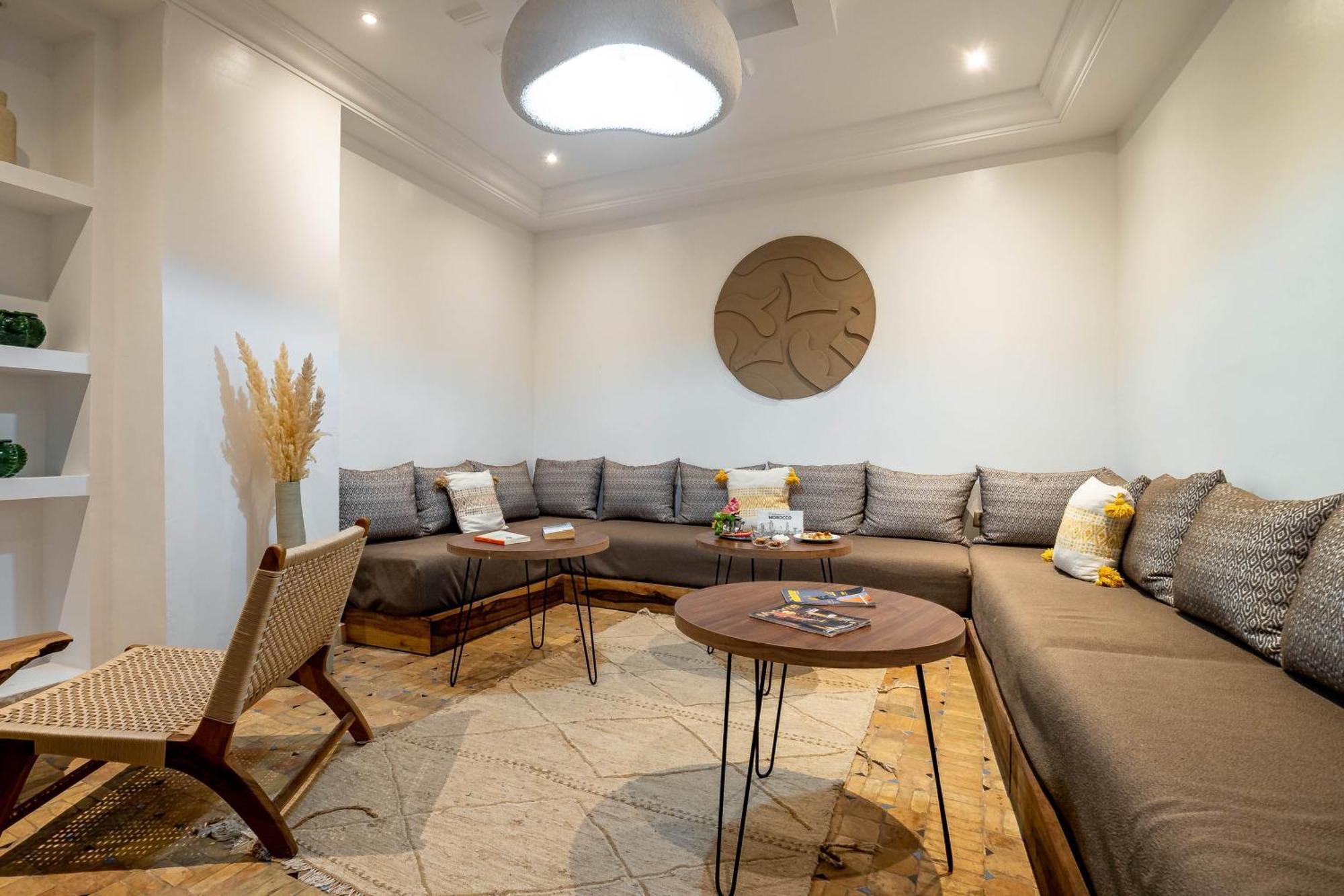 Riad La Croix Berbere Deluxe Marrakesh Bagian luar foto