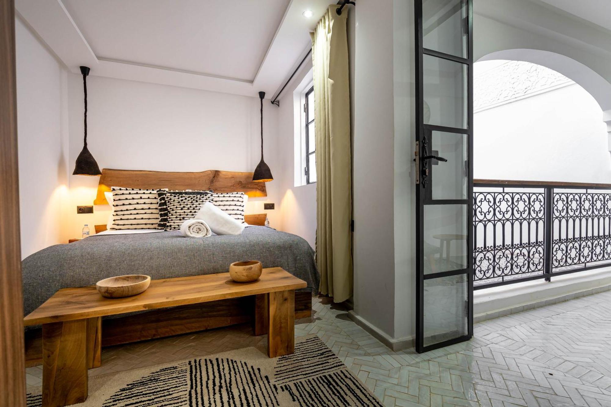 Riad La Croix Berbere Deluxe Marrakesh Bagian luar foto