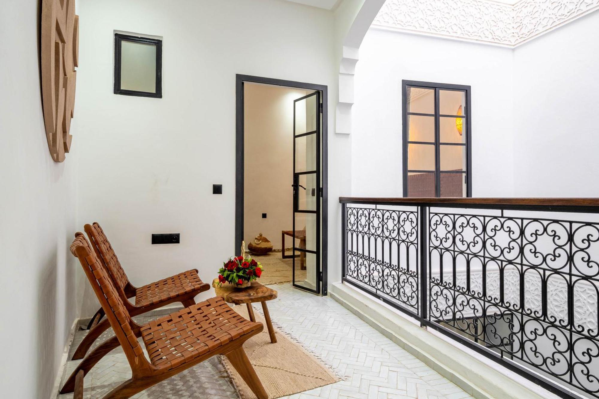 Riad La Croix Berbere Deluxe Marrakesh Bagian luar foto