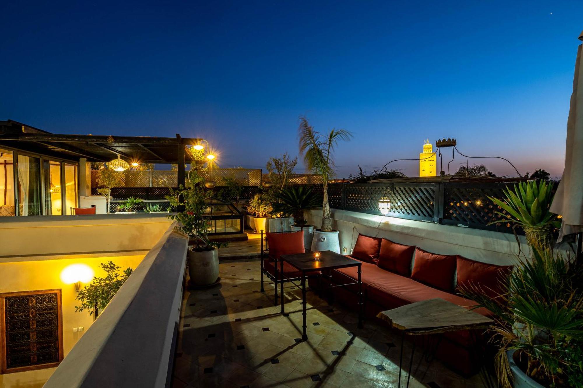 Riad La Croix Berbere Deluxe Marrakesh Bagian luar foto